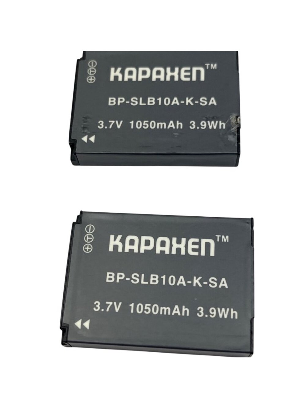 Kapaxen BP-SLB10A-K-SA 3.7V 1050mAh 3.9Wh Rechargeable Li-Ion Batteries Set Of 2
